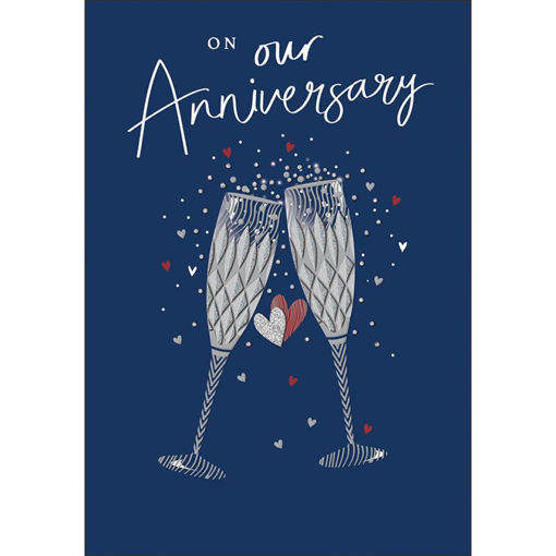 Picture of ON OUR ANNIVERSARY CARD